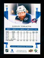 2022-23 NHL Upper Deck Artifacts base Jakub Voracek Ruby Parallel /499
