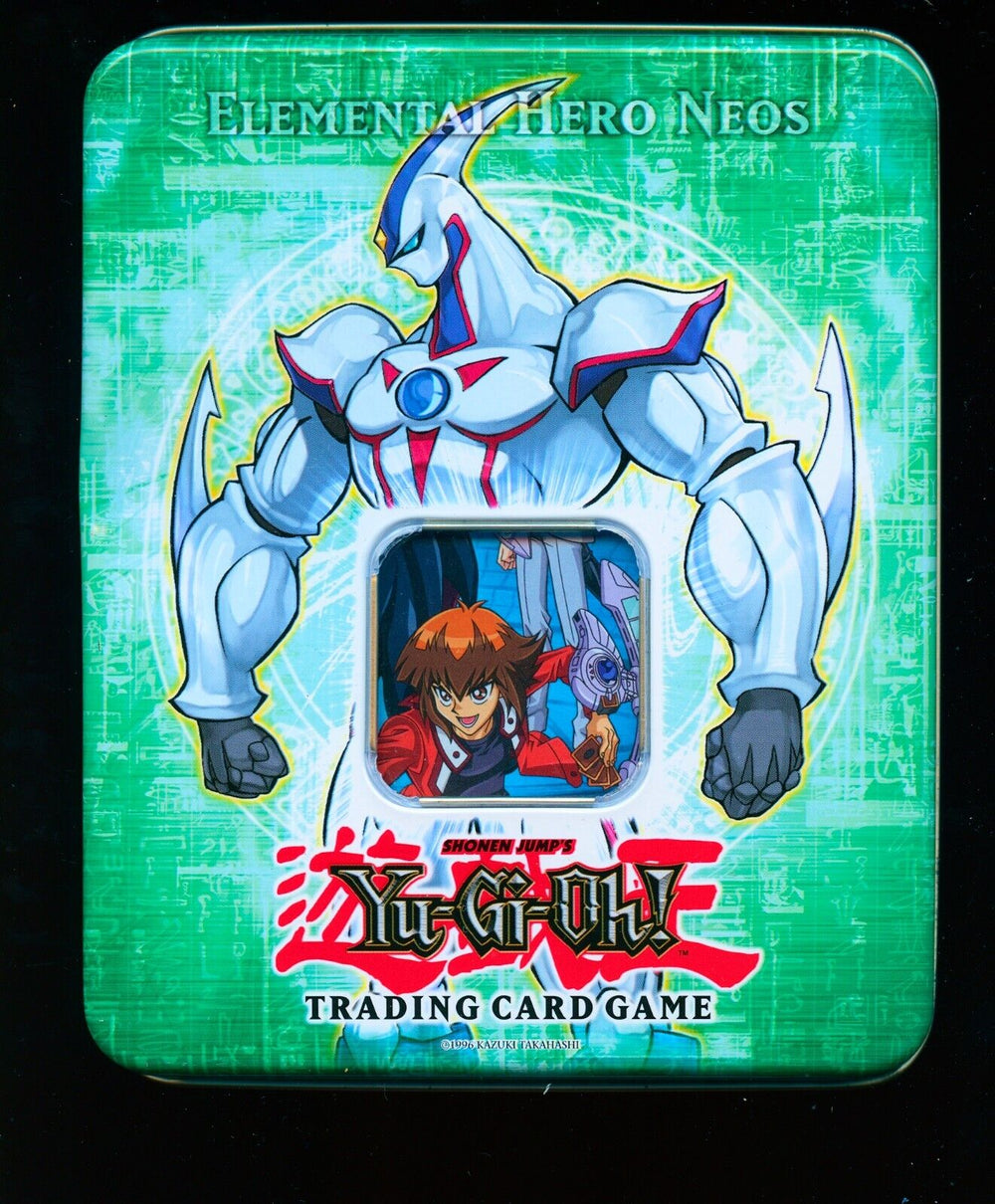 2005 Yu-Gi-Oh! GX Collectible Tin Empty Elemental Hero Neos No Cards