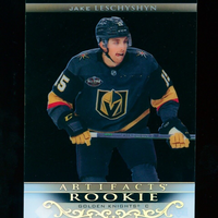 2022-23 Upper Deck NHL Artifacts 2021-22 Clear Cut Rookie Jake Leschyshyn