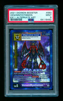2021 Digimon Classic Collection EX1-063 Venommyotismon Alternate Art PSA 9 MINT

