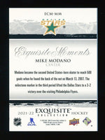 2022 Upper Deck Hockey Exquisite Collection Exquisite Moments Mike Modano /399
