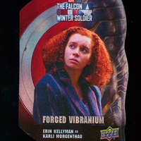 2023 UD Marvel Falcon and Winter Soldier Forged Vibranium FV-7 Karli Morgenthau