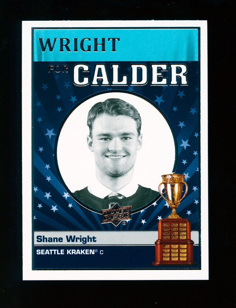 2022-23 Upper Deck NHL Series 2 Wright for Calder CC-13 Shane Wright
