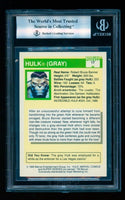 1990 Marvel Universe Series 1 17 Hulk Gray BGS 9 MINT
