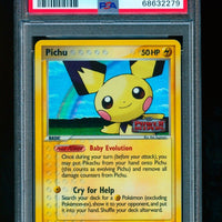 2007 Pokémon EX Power Keepers 21/108 Pichu Reverse Foil PSA 9 MINT