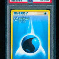 2003 Pokémon EX Ruby & Sapphire Prof. Program '04-'05 #106 Water Energy PSA 10