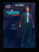 2022 Upper Deck Marvel Allure Character Posters CP-10 Chris Pratt as Star-Lord
