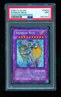 2008 Yu-Gi-Oh! Phantom Darkness PTDN-EN044 Rainbow Neos PSA 9 Mint

