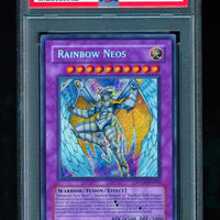 2008 Yu-Gi-Oh! Phantom Darkness PTDN-EN044 Rainbow Neos PSA 9 Mint