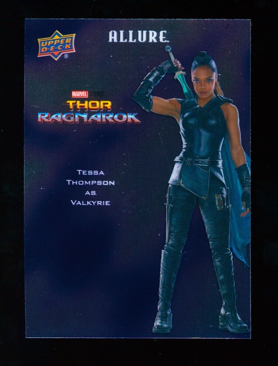 2022 Upper Deck Marvel Allure Character Posters CP-26 Tessa Thompson as Valkyrie