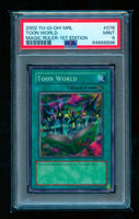 2002 Yu-Gi-Oh! Magic Ruler 1st Edition MRL-076 Toon World PSA 9
