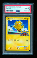 2009 Pokémon Rumble 8/16 Zapdos PSA 8 NM+
