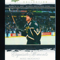 2022 Upper Deck Hockey Exquisite Collection Exquisite Moments Mike Modano /399
