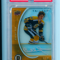 2008 Upper Deck trilogy Ice Scripts IS-BO Bobby Orr Auto PSA authentic
