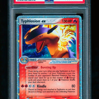 2005 Pokemon EX Unseen Forces 110/115 Typhlosion ex Holo PSA 8 NM+