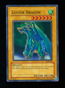 2003 Yu-Gi-Oh! Legacy of Darkness LOD-050  Luster Dragon Moderately Played