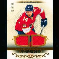 2021-22 Upper Deck Artifacts Hockey 165 Grigori Denisenko Rookie Jersey /799